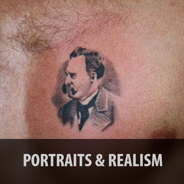 Portraits and Realism Tattoos